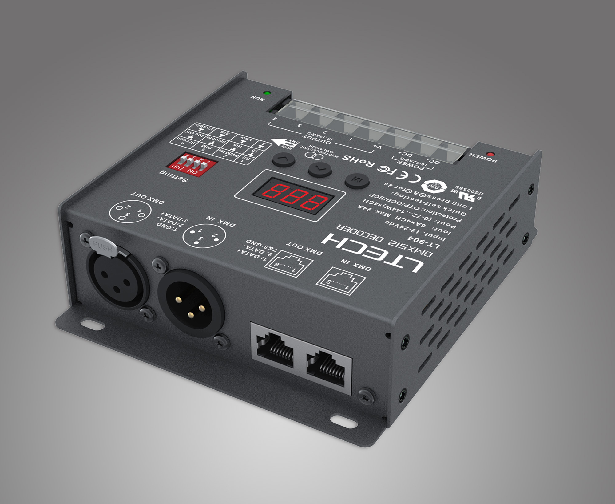 RGB/DMX Controller Controllers LTECH Control Panels RGB/DMX Controller Controllers LTECH Control Panels
